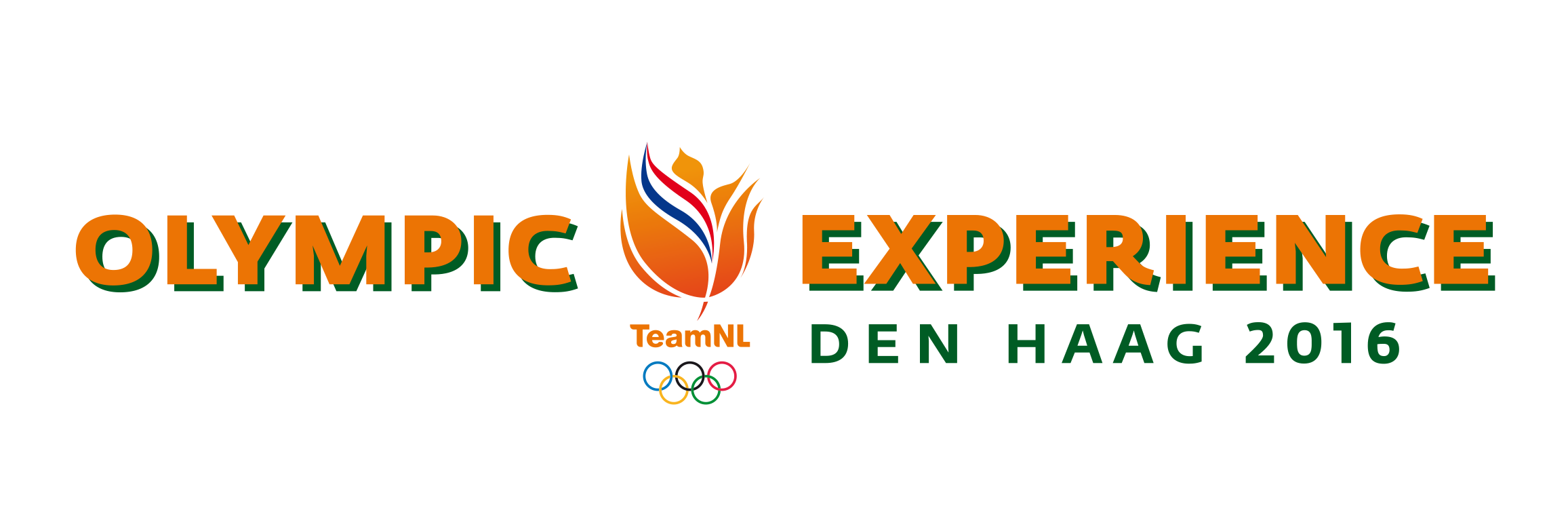 Olympic Experience 2016 logo horizontaal